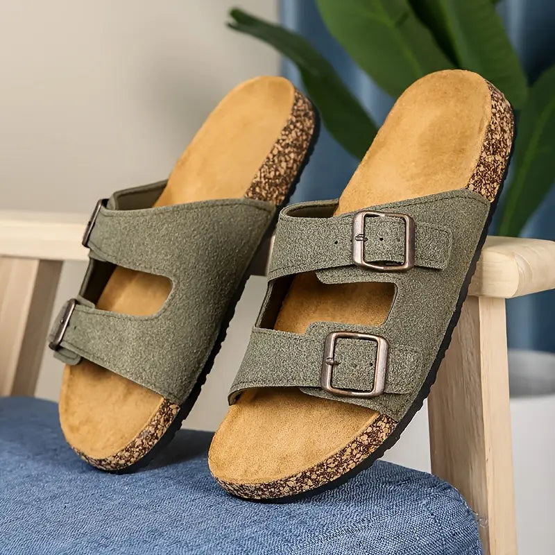 StrideEase Fashion Slides – All-Season Comfort