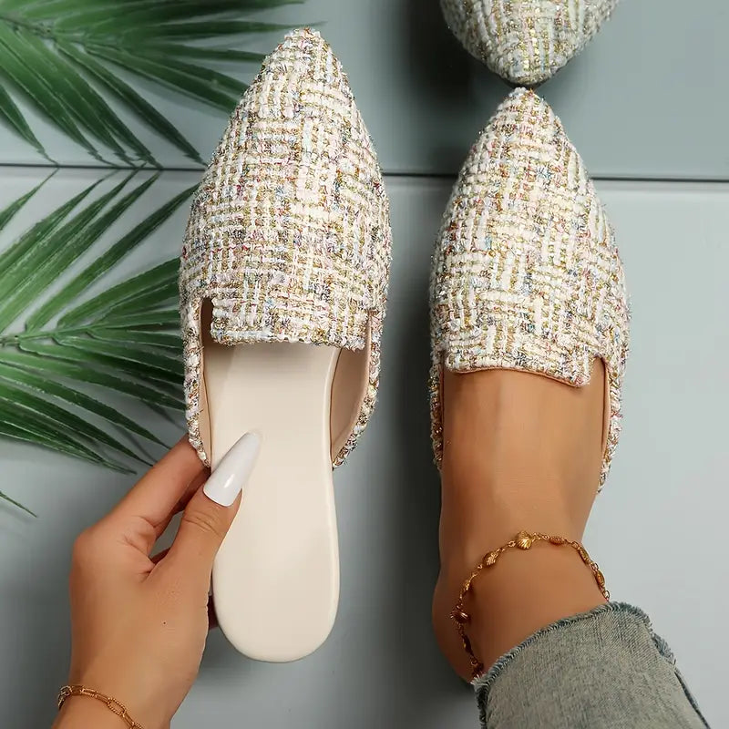 VivaVera Fashion Pointed Toe Flats for Women