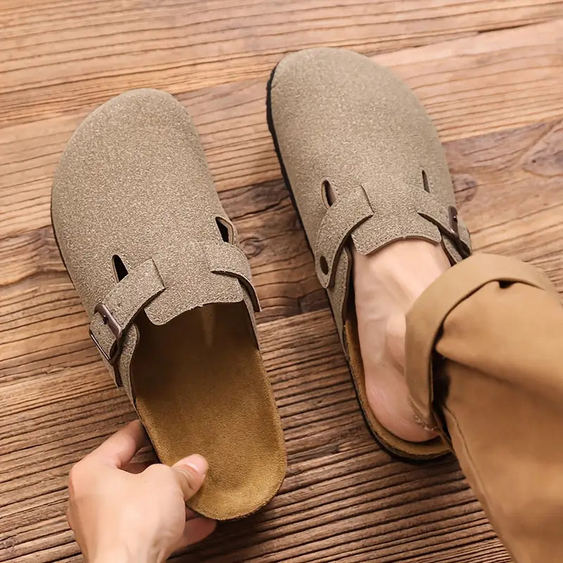 StrideVero Classic Slip-On Faux Leather Loafers