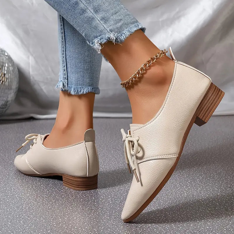 Elegancia Women’s Classic Low Heel Covered Shoes