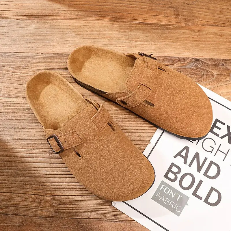 StrideVero Classic Slip-On Faux Leather Loafers