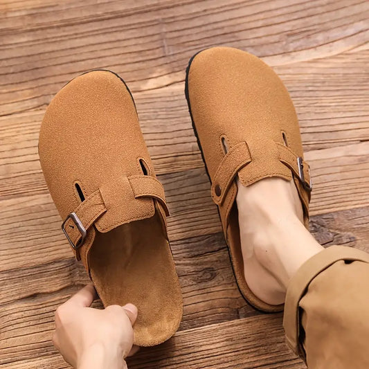 StrideVero Classic Slip-On Faux Leather Loafers