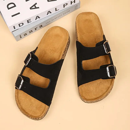 StrideEase Fashion Slides – All-Season Comfort